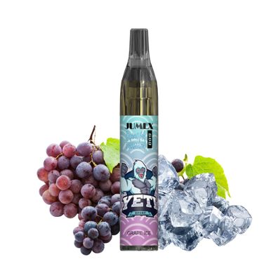 JUNG Jumex 600 GRAPE ICE Vape mit Nikotin Einweg 600Züge E Zigarette Verdampfer