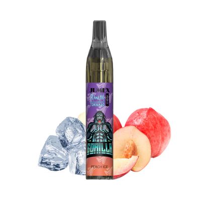 JUNG Jumex 600 PEACH ICE Vape mit Nikotin Einweg 600Züge E Zigarette Verdampfer