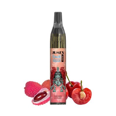 JUNG Jumex 600 CHERRY LYCHEE Vape mit Nikotin Einweg 600Züge E Zigarette Verdamp