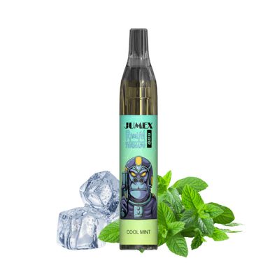 JUNG Jumex 600 COOL MINT Vape mit Nikotin Einweg 600Züge E Zigarette Verdampfer