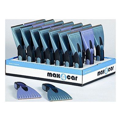 MAX4CAR Eisschaber "2K" 9,5 cm Schabkant mit Messingklinge, Länge 21,5 cm