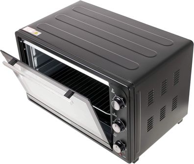 JUNG MESKO MS6021 Minibackofen 66L elektrisch, Mini Backofen 3000W, Ofen, Timer