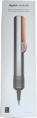 Dyson Airstrait Straightener HT01 Wet to Dry Hair Straightening 1600W (Silber)