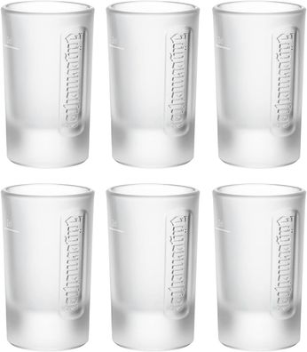 Jägermeister Shotgläser Set 2cl - 6er Set Schnapsglas - Spülmaschinenfest und St