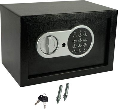 JUNG Safe-Alarm elektronischer Tresor - 14L Fassung, Möbeltresor mit Zahlenschlo