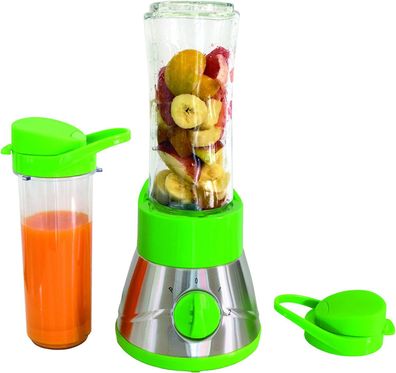 Profi Mix&Go Steel Standmixer/Smoothie Maker (400 Watt), rün - Standmixer mit 21