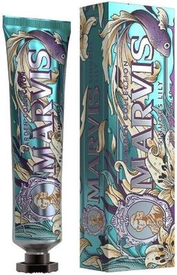 Marvis Zahnpasta Garden Collection, Sinuous Lily, 75ml, perfekte Verschmelzung e