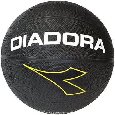 Diadora TO189 Basketball Indoor und Outdoor Ball, leichtes Kunstleder, Gr. 7, or