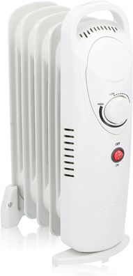 JUNG Alpina Ölradiator elektrische Heizung mit Thermostat 650W mobile Elektroheizung