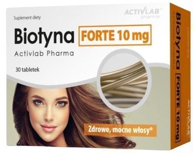 Biotin Stark 10mg 30 Tabletten