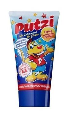 Putzi Kinderzahnpasta, sanfte Zahnreinigung, 50ml