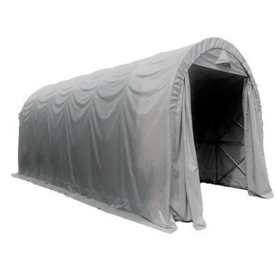 Fornorth Zeltgarage 4x8m, Hellgrau