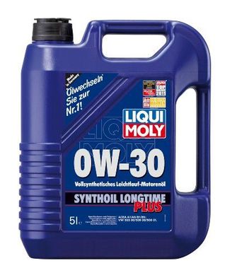 LIQUI MOLY Motoröl "Longtime Plus" SAE 5 l Kanister