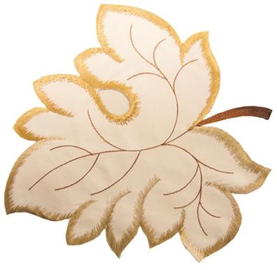 Dekoartikel - Blatt B (15 cm)