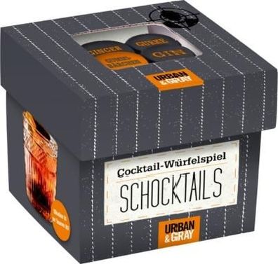 Spiegelburg Das Cocktail-Würfelspiel Schocktails Urban&Gray