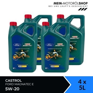 Ford Castrol Magnatec 5W-20 E 4x5 Liter