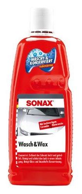 SONAX Autoshampoo "Wasch &amp; Wax" Konz 1 l Flasche