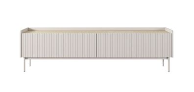 TV-Lowboard Level E 181 2d Beige/Scandi Eiche