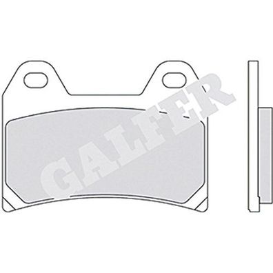 GALFER Bremsbelag "FD176" Satz G1375, Sintermetall Straße &amp; Sport