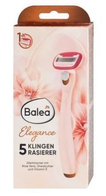 Balea Elegance Präzisionsrasierer, 5-fach Klingensystem