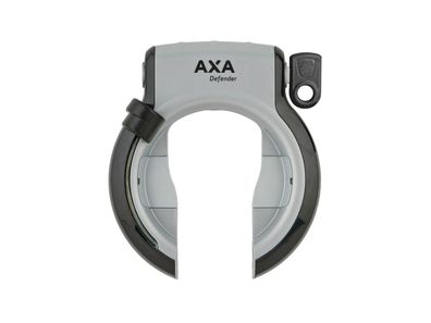 AXA Rahmenschloss "Defender Retractable" SB-verpac silber / schwa