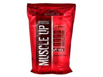 Muskel Up Protein Erdbeer 700g für Muskelaufbau