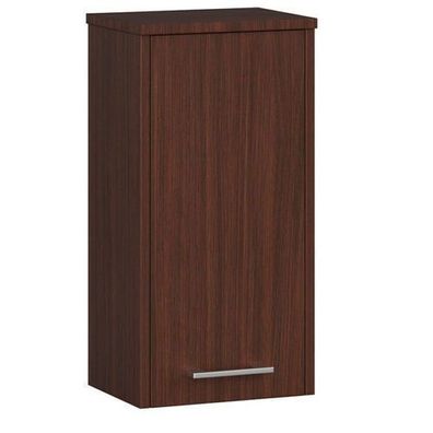 Hängender Badezimmerschrank AKORD FIN Wenge 30 cm Tür 2 Ebenen 30x60x22,5 cm