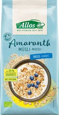 Allos Amaranth Basis Muesli Classic 1,5kg