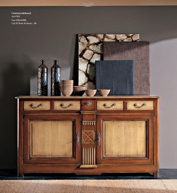 Massive Italienische Möbel Einrichtung Hochschrank Kommode Sideboard Schränke