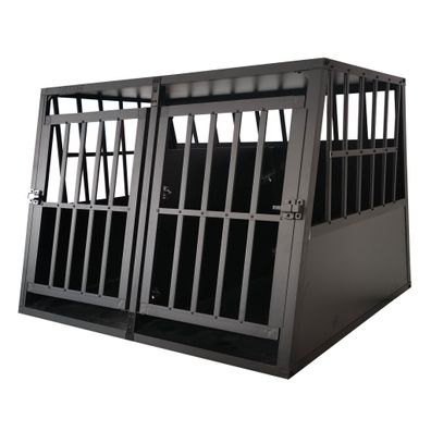 Trekker Hundebox XXL 104x90.5x69.5cm, Schwarz