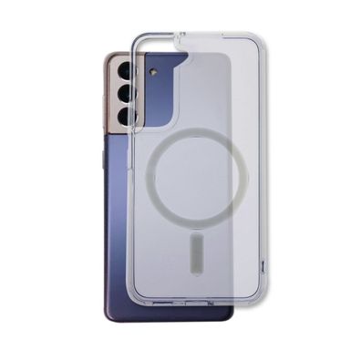 4Smarts Hybrid Case Premium UltiMag f. Galaxy S22 + , transp