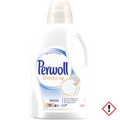 Perwoll Renew Repair Weiss und Faser Flüssigwaschmittel 1375ml