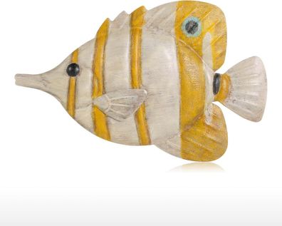 Poisson Wanddekoration aus geschmiedetem Kunsthandwerk für maritimes Thema