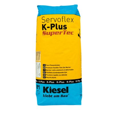 54x Servoflex K-Plus SuperTec 20kg Dünnbettmörtel