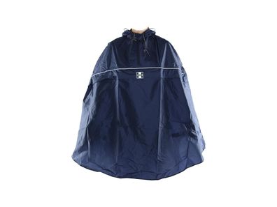 HOCK Poncho "Rain Stop" Seitlich geschlo Größe XXL (über 185 cm), uni marine