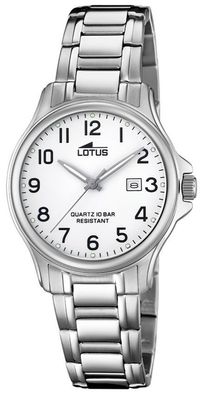 Lotus Damen Armbanduhr 18655/1 Edelstahlband Datum