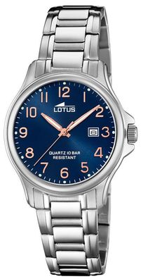 Lotus Damen Armbanduhr 18655/2 Edelstahlband Datum