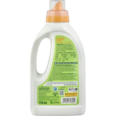 AlmaWin Weichspüler Orangenblüte vegan 0.75 Liter