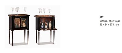 Luxus Weinregal Weinschrank Schrank Vitrine Hausbar Barschrank Bar Tisch Regal