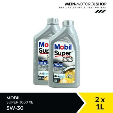 Mobil Super 3000 XE 5W-30 2x1 Liter