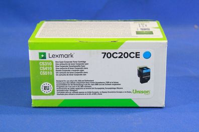 Lexmark 70C20CE Toner Cyan -A