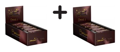 2 x Inkospor Premium Bar (18x45g) Dark Chocolate