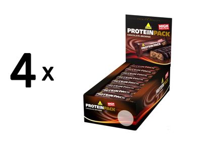 4 x Inkospor Protein Pack (24x35g) Chocolate Brownie