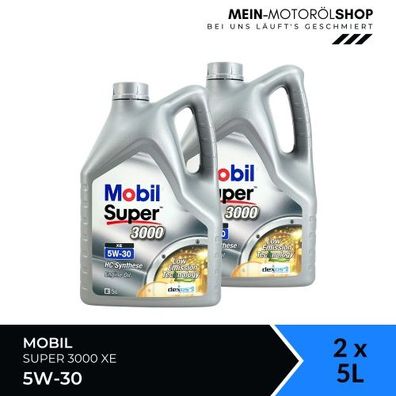 Mobil Super 3000 XE 5W-30 2x5 Liter