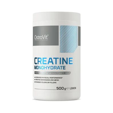 OstroVit Creatine Monohydrate - flavoured (500g) Lemon