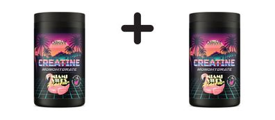 2 x OstroVit Creatine Monohydrate - flavoured (500g) Miami Vibes