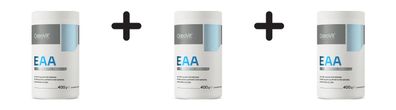 3 x OstroVit EAA (400g) Strawberry Cream