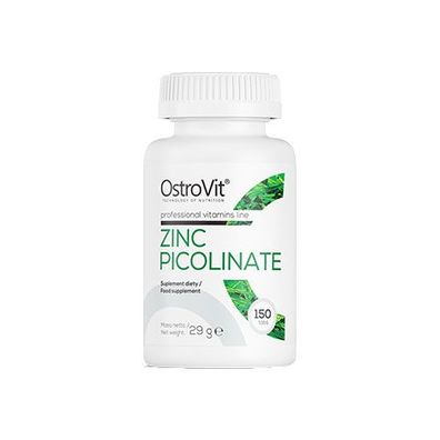 OstroVit Zinc Picolinate (150 Tabs) Unflavoured