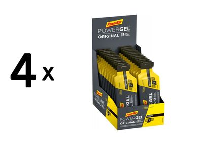 4 x Powerbar PowerGel (24x41g) Espresso (with caffeine)