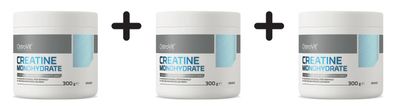 3 x OstroVit Creatine Monohydrate - flavoured (300g) Orange